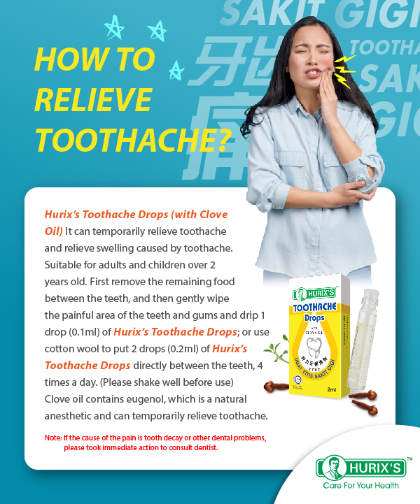 Toothache drop hurix Jin Bin